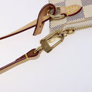 LOUIS VUITTON Damier Azur Neverfull MM Pouch Pouch LV Auth BA4707-10