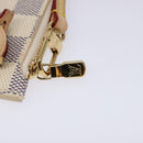 LOUIS VUITTON Damier Azur Neverfull MM Pouch Pouch LV Auth BA4707-9
