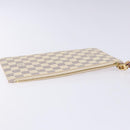 LOUIS VUITTON Damier Azur Neverfull MM Pouch Pouch LV Auth BA4707-5