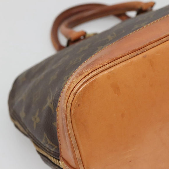LOUIS VUITTON Monogram Alma Hand Bag M51130 LV Auth BA4709