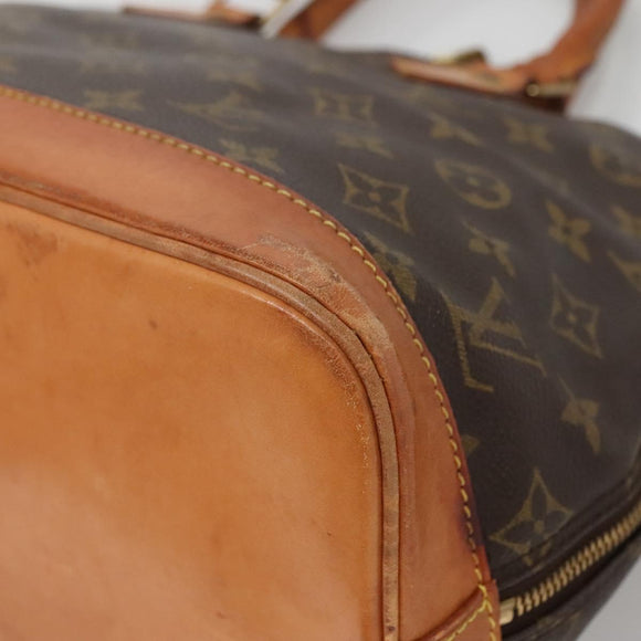 LOUIS VUITTON Monogram Alma Hand Bag M51130 LV Auth BA4709