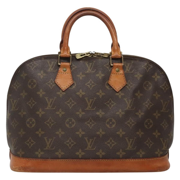 LOUIS VUITTON Monogram Alma Hand Bag M51130 LV Auth BA4709