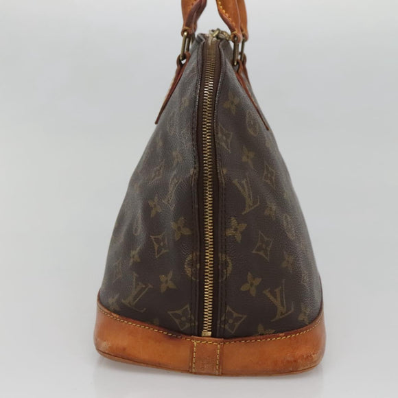 LOUIS VUITTON Monogram Alma Hand Bag M51130 LV Auth BA4709
