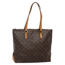 LOUIS VUITTON Monogram Cabas Mezzo Tote Bag M51151 LV Auth BA4711-1