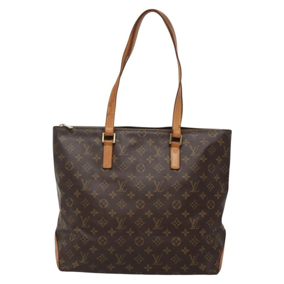 LOUIS VUITTON Monogram Cabas Mezzo Tote Bag M51151 LV Auth BA4711