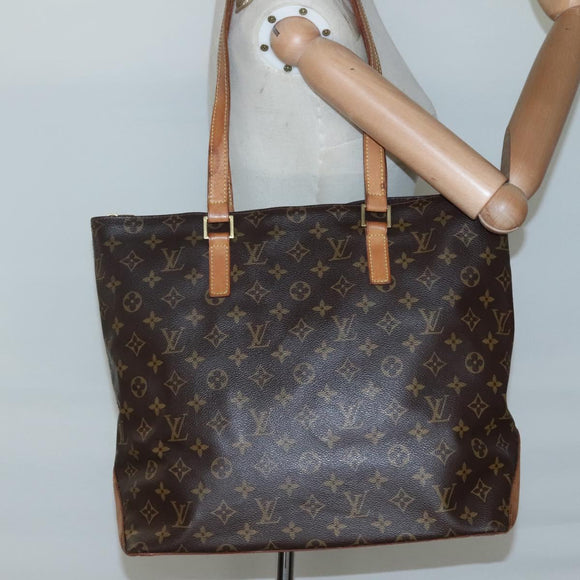 LOUIS VUITTON Monogram Cabas Mezzo Tote Bag M51151 LV Auth BA4711