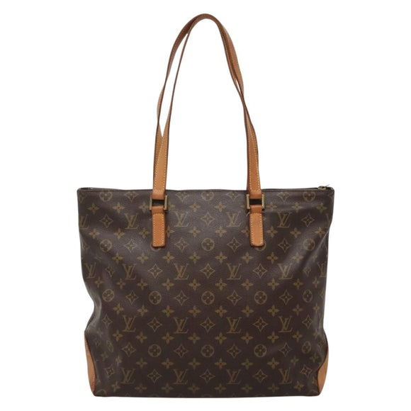 LOUIS VUITTON Monogram Cabas Mezzo Tote Bag M51151 LV Auth BA4711