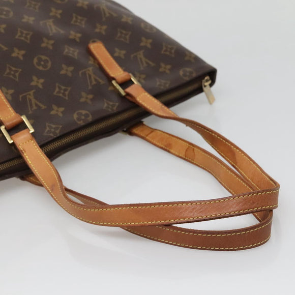 LOUIS VUITTON Monogram Cabas Mezzo Tote Bag M51151 LV Auth BA4711