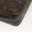 LOUIS VUITTON Monogram Compiegne 23 Clutch Bag M51847 LV Auth BA4713-15