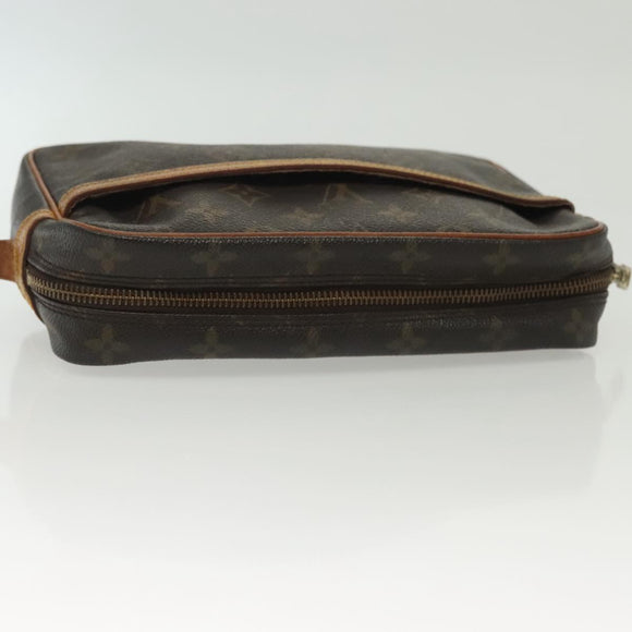 LOUIS VUITTON Monogram Compiegne 23 Clutch Bag M51847 LV Auth BA4713