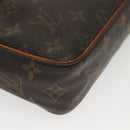 LOUIS VUITTON Monogram Compiegne 23 Clutch Bag M51847 LV Auth BA4713-7