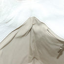 BURBERRY Shoulder Bag Leather White Silver Auth BA4718-20