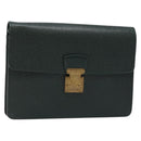 LOUIS VUITTON Taiga Pochette Kourad Clutch Bag Epicea M30194 LV Auth BA4727-1