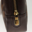 LOUIS VUITTON Damier Ebene Trousse Toilette Clutch Bag N47623 LV Auth BA4732-8