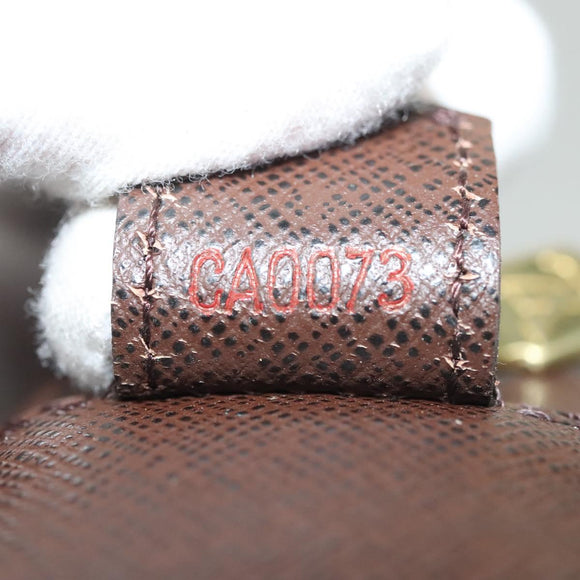 LOUIS VUITTON Damier Ebene Trousse Toilette Clutch Bag N47623 LV Auth BA4732