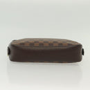 LOUIS VUITTON Damier Ebene Trousse Toilette Clutch Bag N47623 LV Auth BA4732-6
