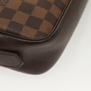 LOUIS VUITTON Damier Ebene Trousse Toilette Clutch Bag N47623 LV Auth BA4732-14