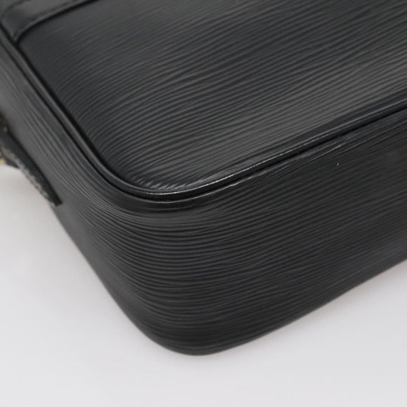 LOUIS VUITTON Epi Trocadero 27 Shoulder Bag Black M52312 LV Auth BA4733