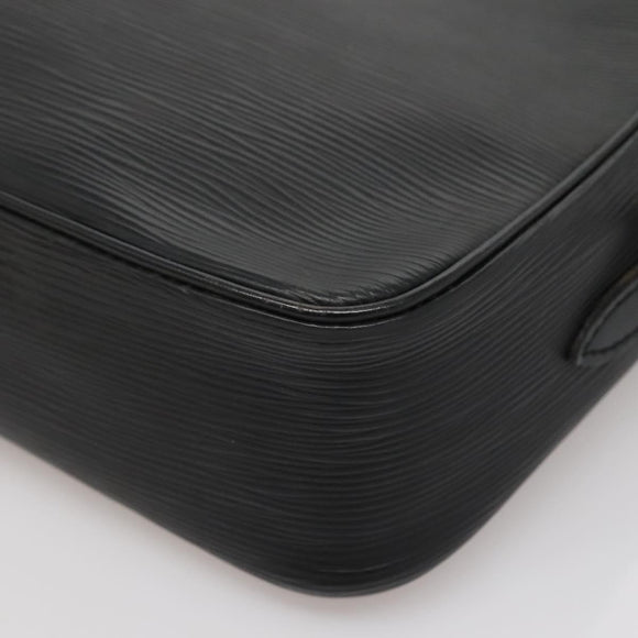 LOUIS VUITTON Epi Trocadero 27 Shoulder Bag Black M52312 LV Auth BA4733