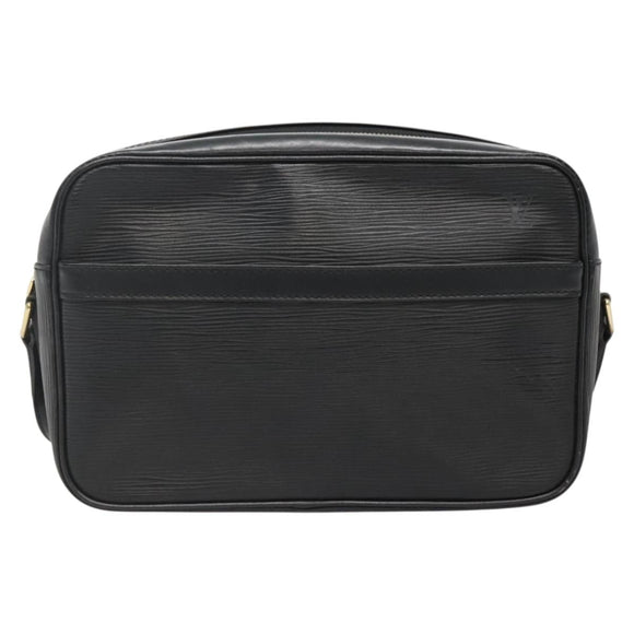 LOUIS VUITTON Epi Trocadero 27 Shoulder Bag Black M52312 LV Auth BA4733