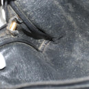 Christian Dior Shoulder Bag Leather Black Silver Auth BA4744-18