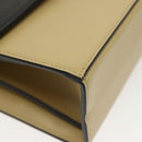 GUCCI Horsebit Zumi Shoulder Bag Leather Beige Gold Silver 576388 Auth BA4748-14