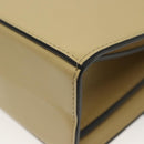 GUCCI Horsebit Zumi Shoulder Bag Leather Beige Gold Silver 576388 Auth BA4748-17