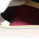 GUCCI Horsebit Zumi Shoulder Bag Leather Beige Gold Silver 576388 Auth BA4748-21