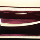 GUCCI Horsebit Zumi Shoulder Bag Leather Beige Gold Silver 576388 Auth BA4748-22