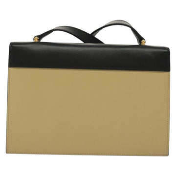 GUCCI Horsebit Zumi Shoulder Bag Leather Beige Gold Silver 576388 Auth BA4748 - 0