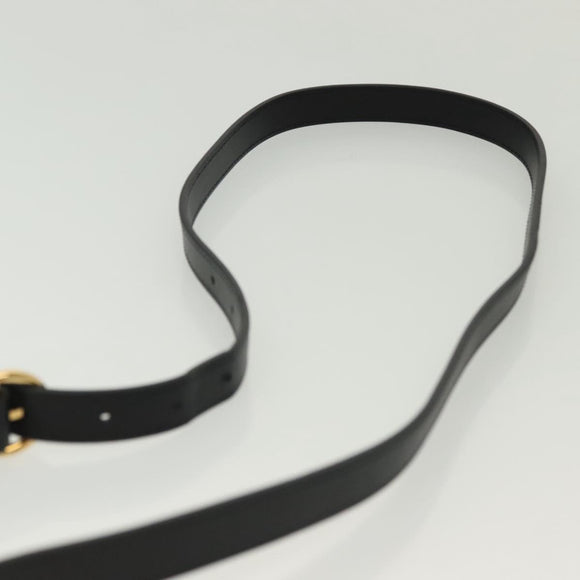 GUCCI Horsebit Zumi Shoulder Bag Leather Beige Gold Silver 576388 Auth BA4748