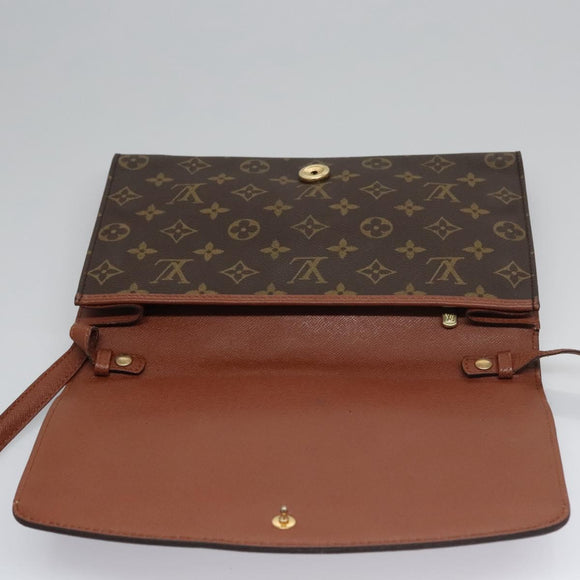LOUIS VUITTON Monogram Bordeaux 27 Shoulder Bag M51797 LV Auth BA475