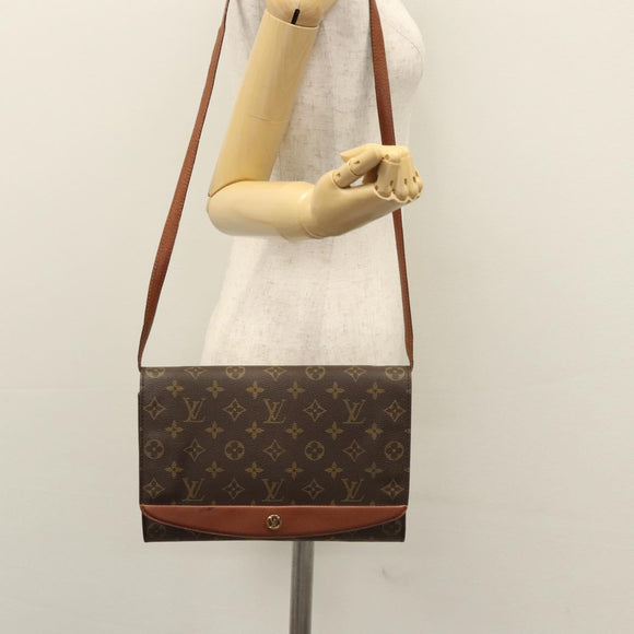 LOUIS VUITTON Monogram Bordeaux 27 Shoulder Bag M51797 LV Auth BA475