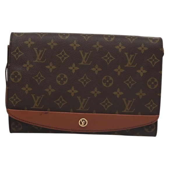 LOUIS VUITTON Monogram Bordeaux 27 Shoulder Bag M51797 LV Auth BA475