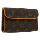 LOUIS VUITTON Monogram Pochette Florentine Waist Bag M51855 LV Auth BA4754-1