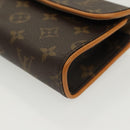 LOUIS VUITTON Monogram Pochette Florentine Waist Bag M51855 LV Auth BA4754-14