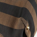 FENDI Pecan Canvas Backpack Brown Black Auth BA4760-17