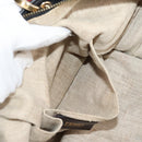 FENDI Pecan Canvas Backpack Brown Black Auth BA4760-24