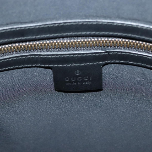 GUCCI GG Supreme Drawstring Backpack PVC Beige 473872 Auth BA4762