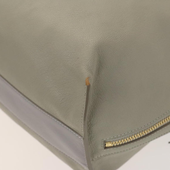 Chloe Dylan Tote Bag Leather Gold Auth BA4765