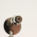 HERMES Pierce Metal Silver Black Auth BA4766-4