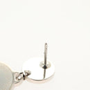 HERMES Pierce Metal Silver Black Auth BA4766-8