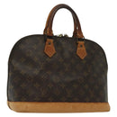 LOUIS VUITTON Monogram Alma Hand Bag M51130 LV Auth BA4767-1