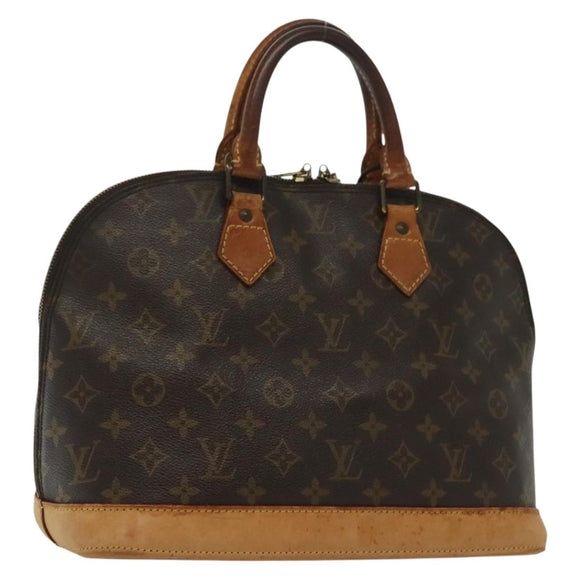 LOUIS VUITTON Monogram Alma Hand Bag M51130 LV Auth BA4767