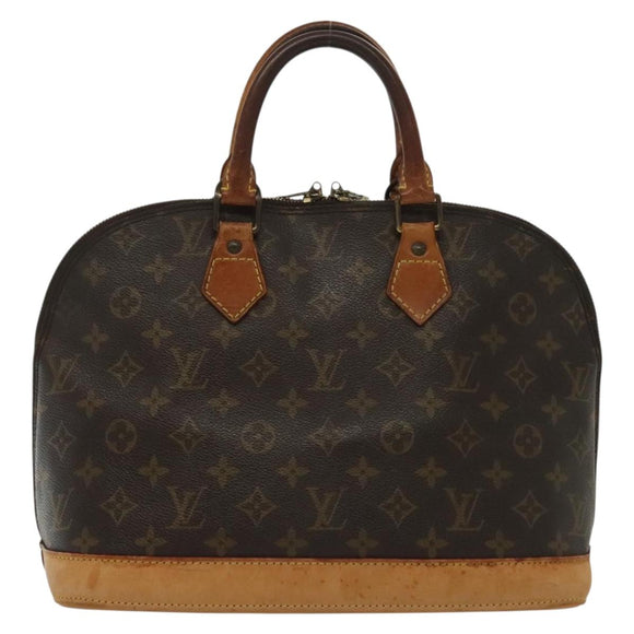 LOUIS VUITTON Monogram Alma Hand Bag M51130 LV Auth BA4767