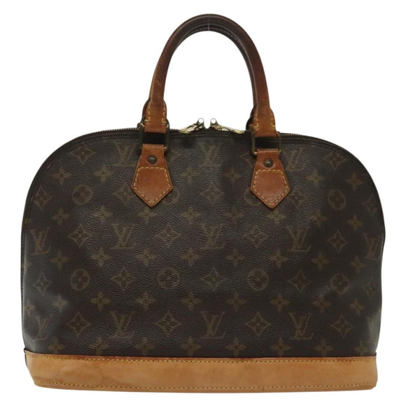 LOUIS VUITTON Monogram Alma Hand Bag M51130 LV Auth BA4767