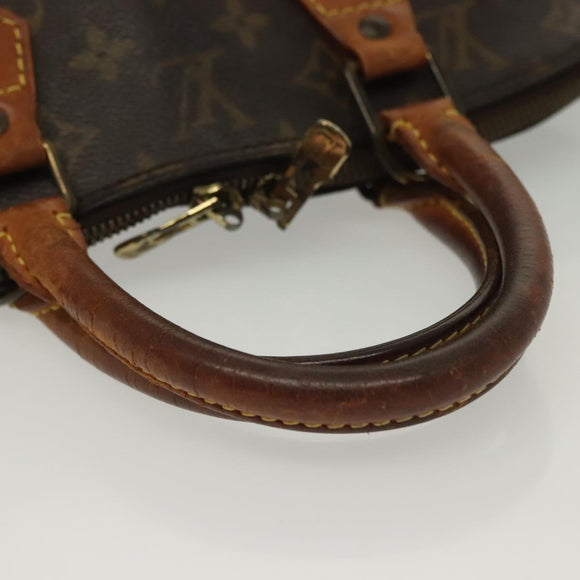 LOUIS VUITTON Monogram Alma Hand Bag M51130 LV Auth BA4767