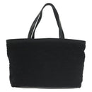 CHANEL Matelasse COCO Mark Tote Bag pile Black Silver CC Auth BA4775-2