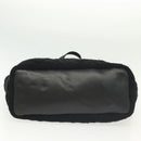 CHANEL Matelasse COCO Mark Tote Bag pile Black Silver CC Auth BA4775-9