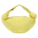 BOTTEGA VENETA Hand Bag Leather Yellow Auth BA4777-2